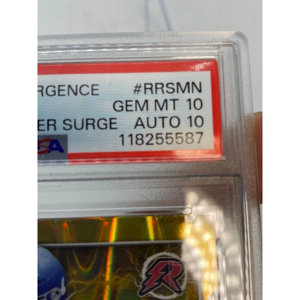 MALIK NABERS rookie 2024 TOPPS RESURENCE GOLD /50 AUTO 10 PSA 10 Pop 6 RC signed